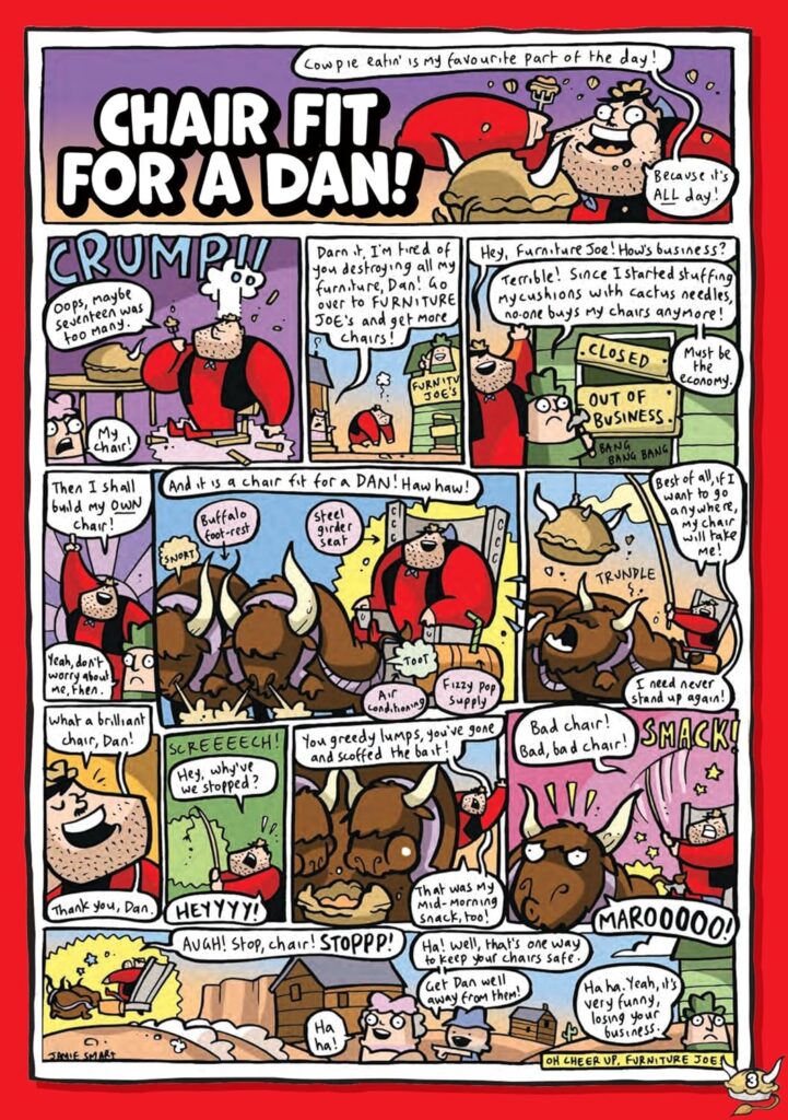 Dandy Presents: Desperate Dan by Jamie Smart Volume 2 (DC Thomson 2026)