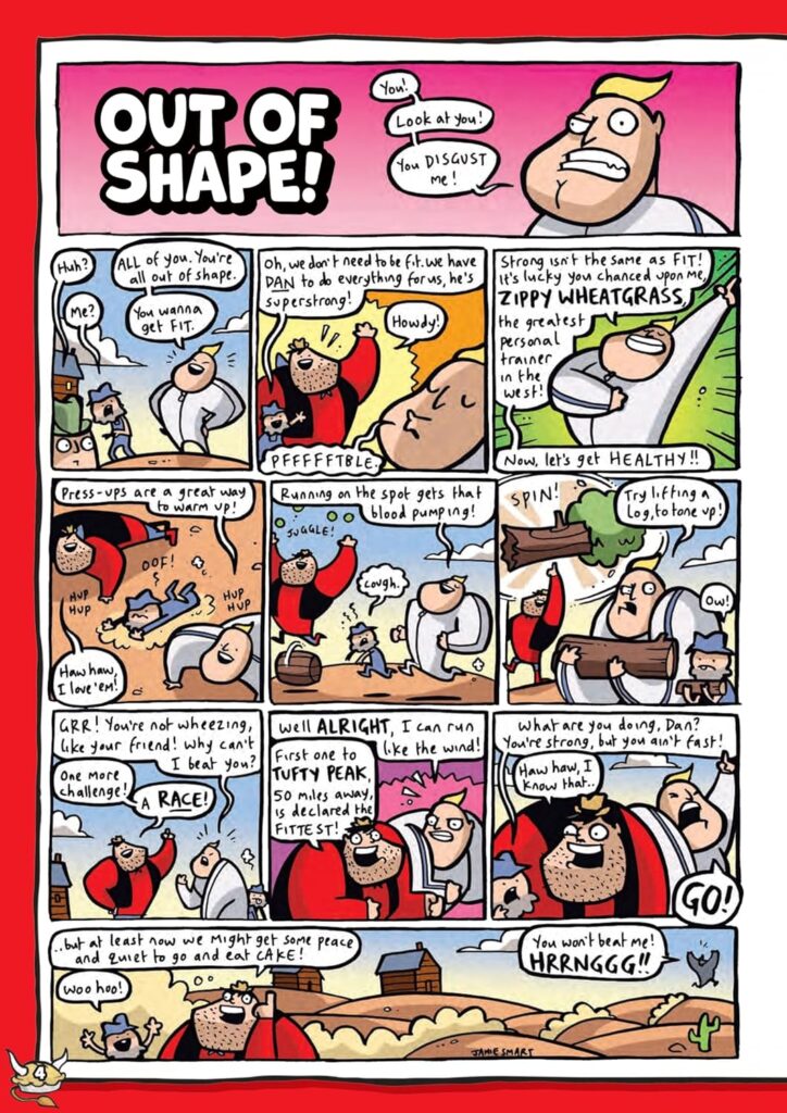 Dandy Presents: Desperate Dan by Jamie Smart Volume 2 (DC Thomson 2026)