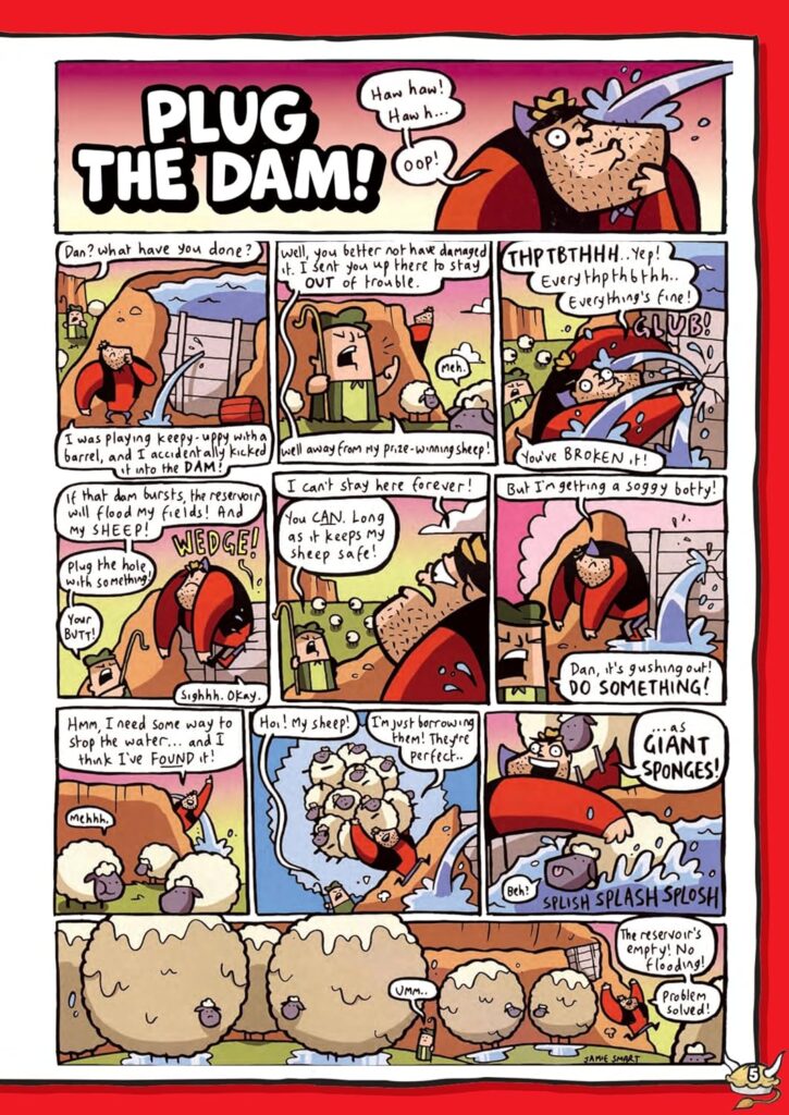 Dandy Presents: Desperate Dan by Jamie Smart Volume 2 (DC Thomson 2026)