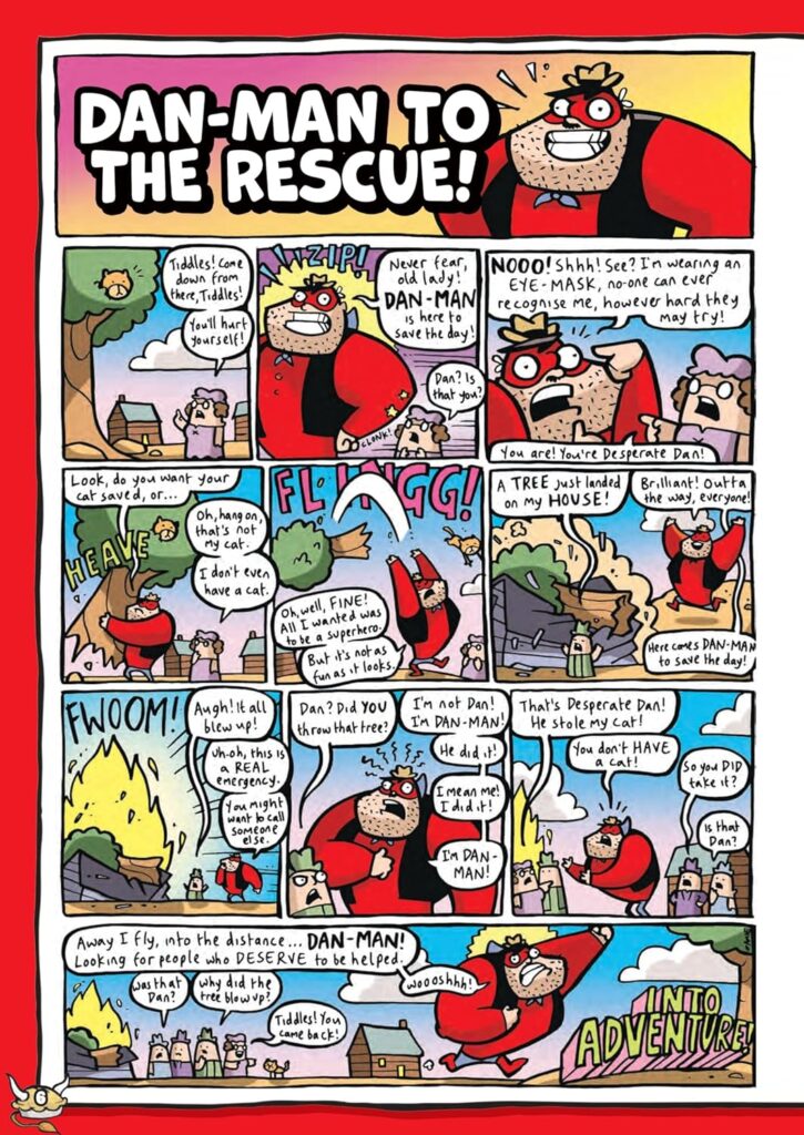 Dandy Presents: Desperate Dan by Jamie Smart Volume 2 (DC Thomson 2026)
