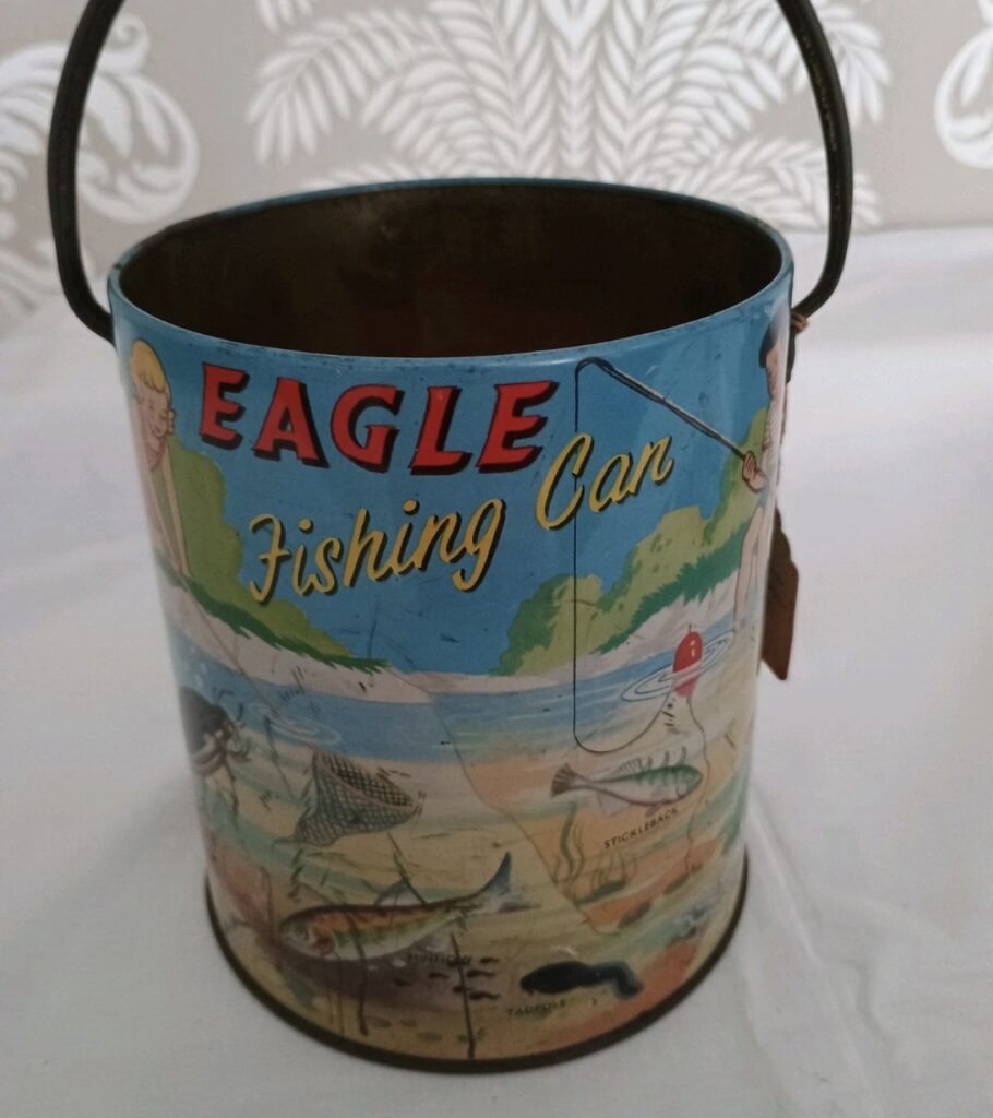 Chad Valley EAGLE Fish Pail (1950s)