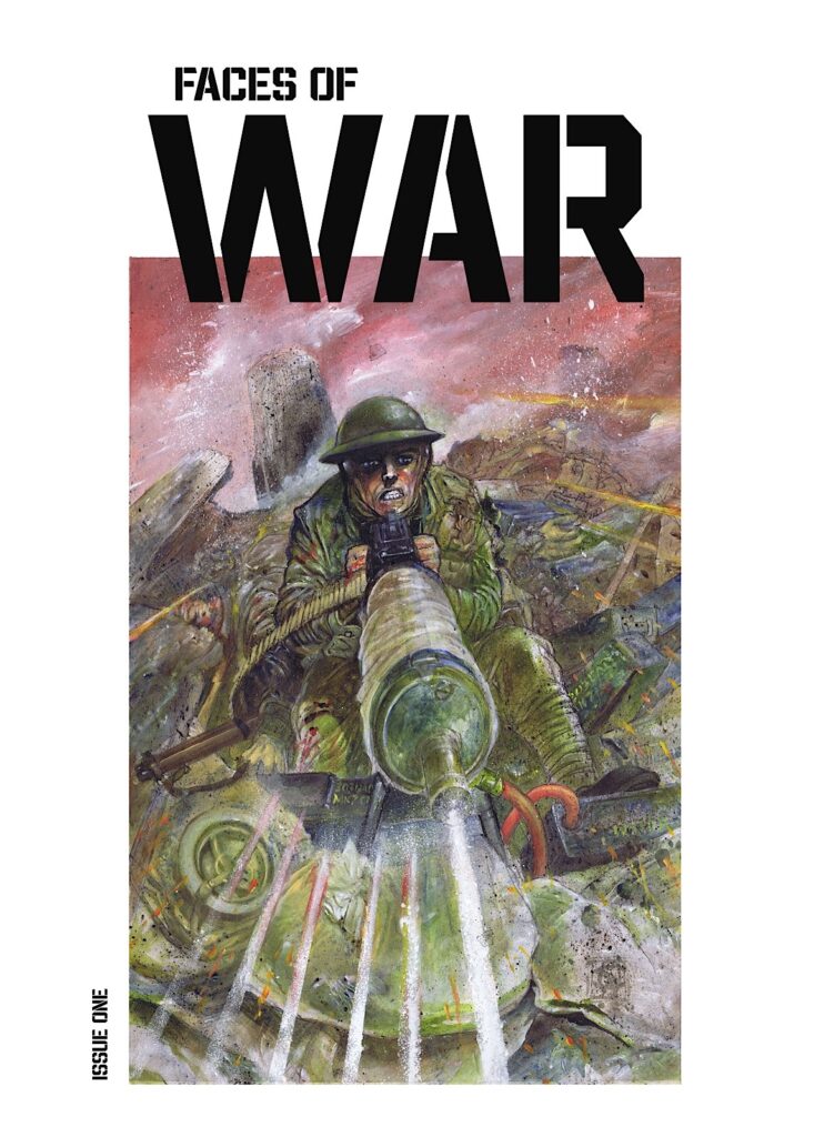 Faces of War - Cover (Sector 13, 2026)
