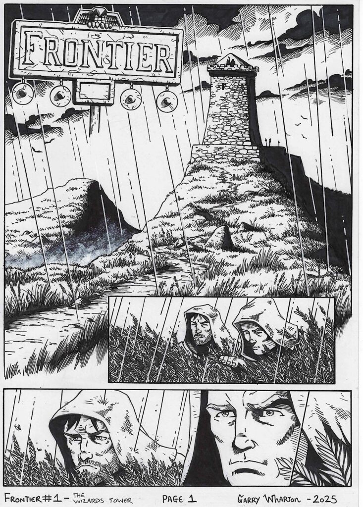Faces of War (Sector 13, 2026) - Art by Garry Wharton 