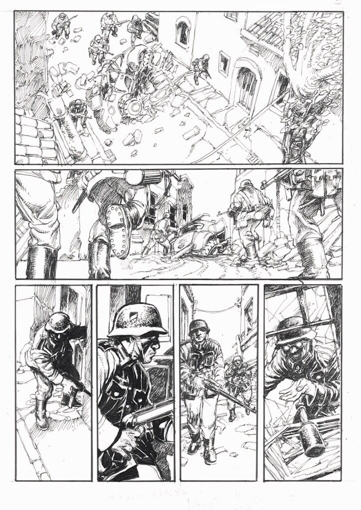Faces of War (Sector 13, 2026) - Art by Will Simpson 