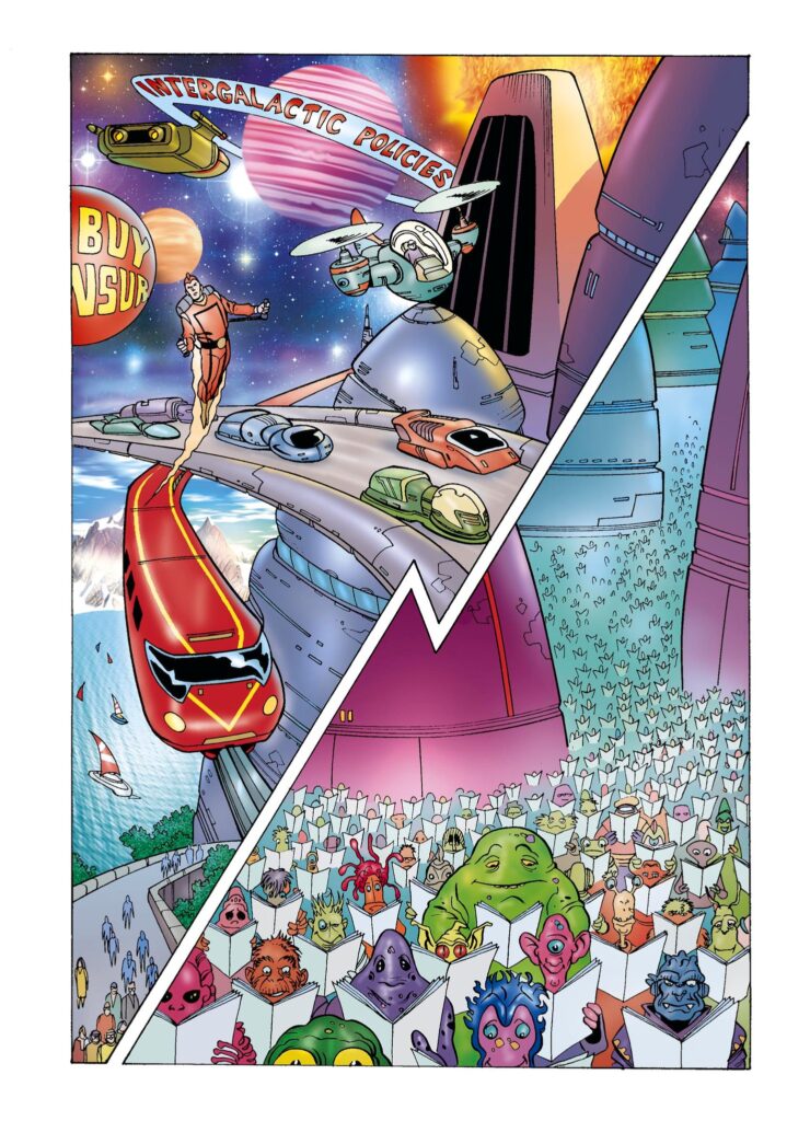 Space Insurance Man by Ant Williams and Alan Craddock