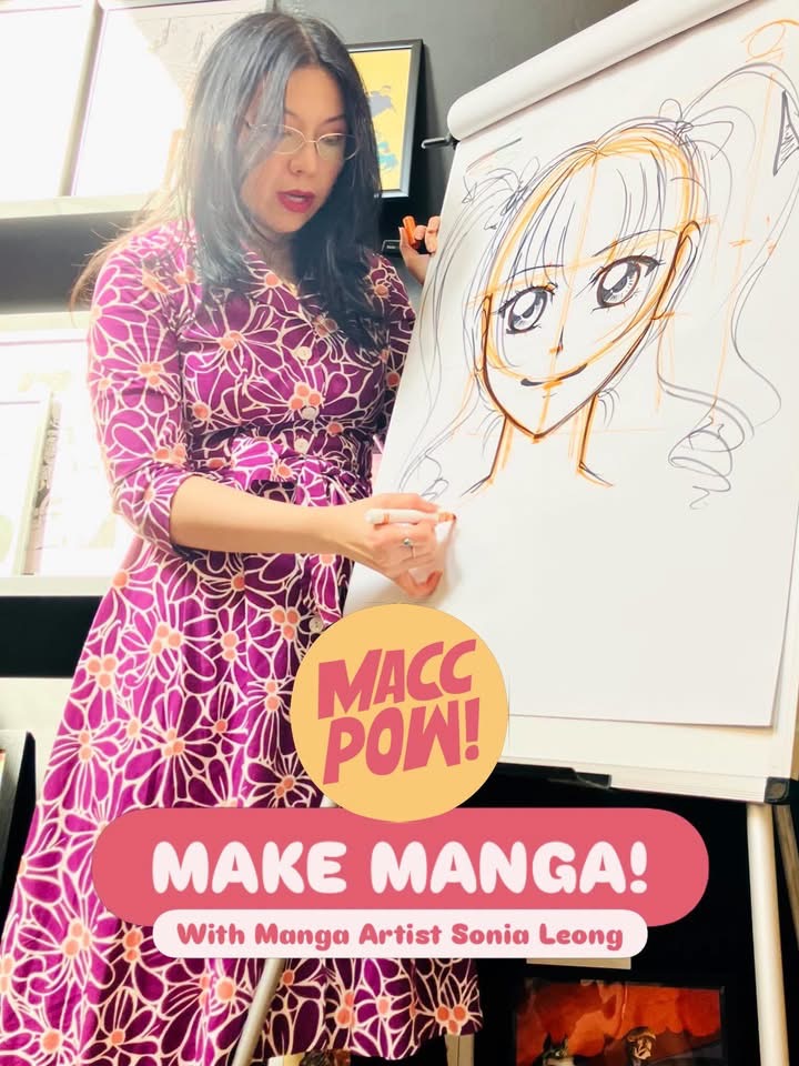 Sonia Leong (Macc Pow! 2026 Manga Workshop)