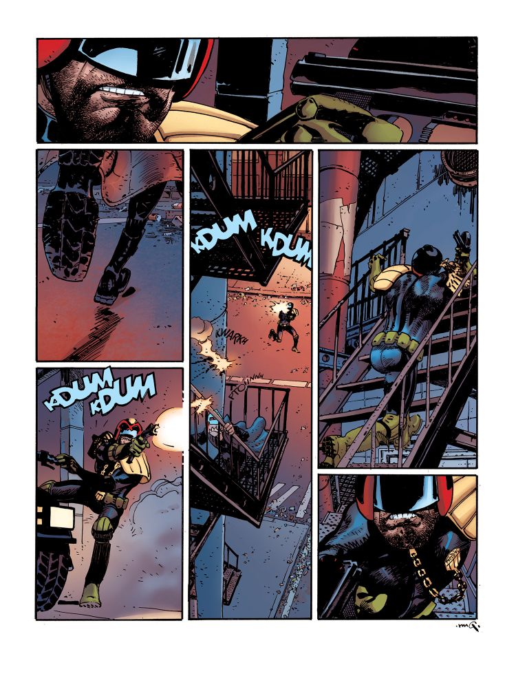 The 2000AD Annual 2027 Sample Page