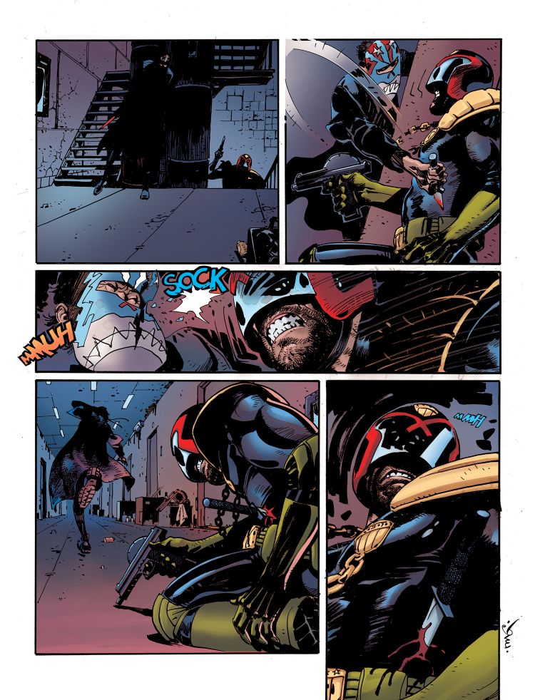 The 2000AD Annual 2027 Sample Page