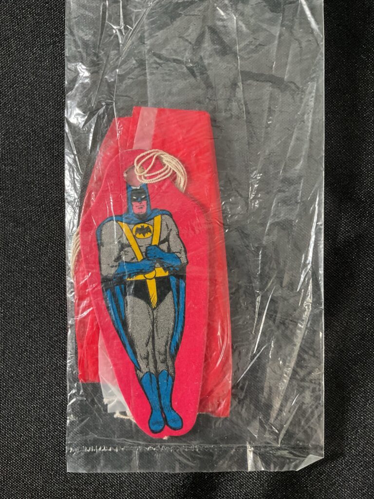 TV TORNADO No. 1 cover dated 14th January 1967 with Batachute free gift, featuring stories with Batman and Robin, Superman, The Man From U.N.C.L.E, and Flash Gordon
