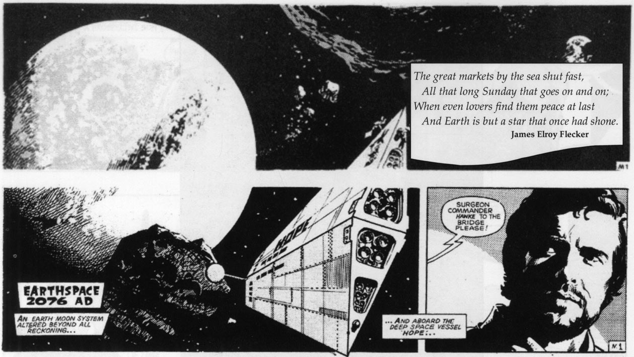 Jeff Hawke Fan Club - Earthspace