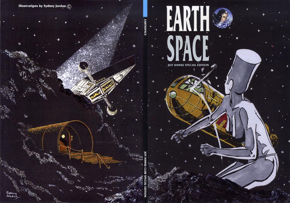 Jeff Hawke Fan Club - Earthspace Cover