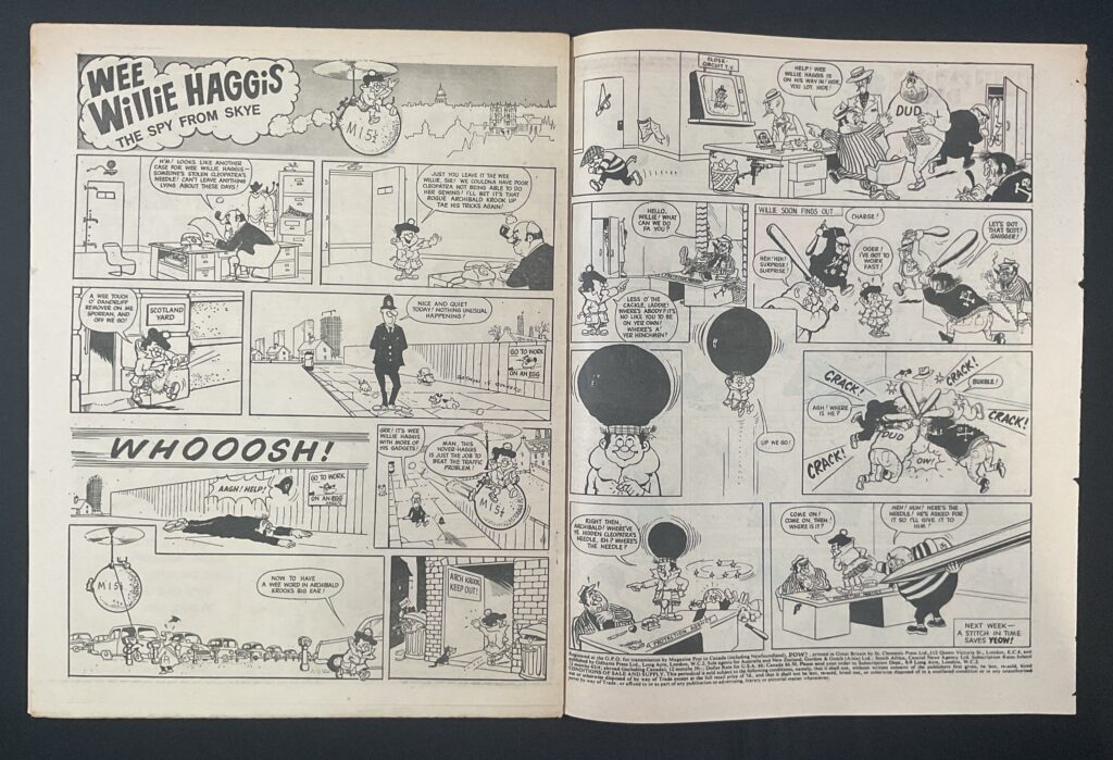 POW! #1 (Jan 21st 1967, Oldhams Press' Power Comics) British comic book including free gift Spider-Matic Gun and all six Spider Disc Bullets