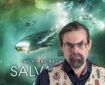 Salvation’s Child graphic novel by Adrian Tchaikovsky, cover by Steve Stone (Cosmic Lighthouse, 2026)