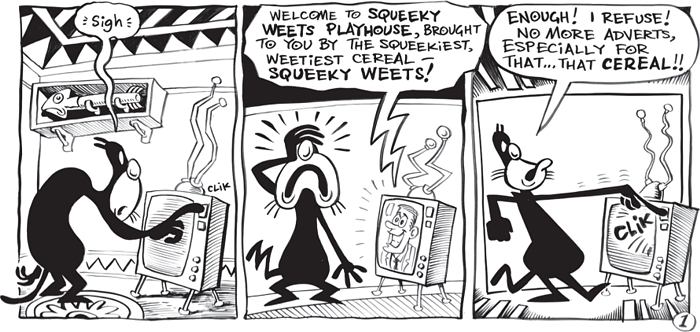 Calculus Cat by Hunt Emerson - Panel