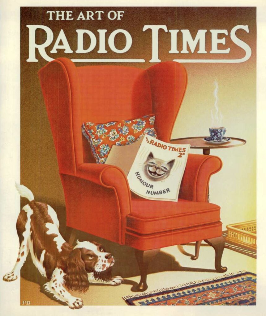 The Art of Radio Times, cover by Peter Brookes (1981)