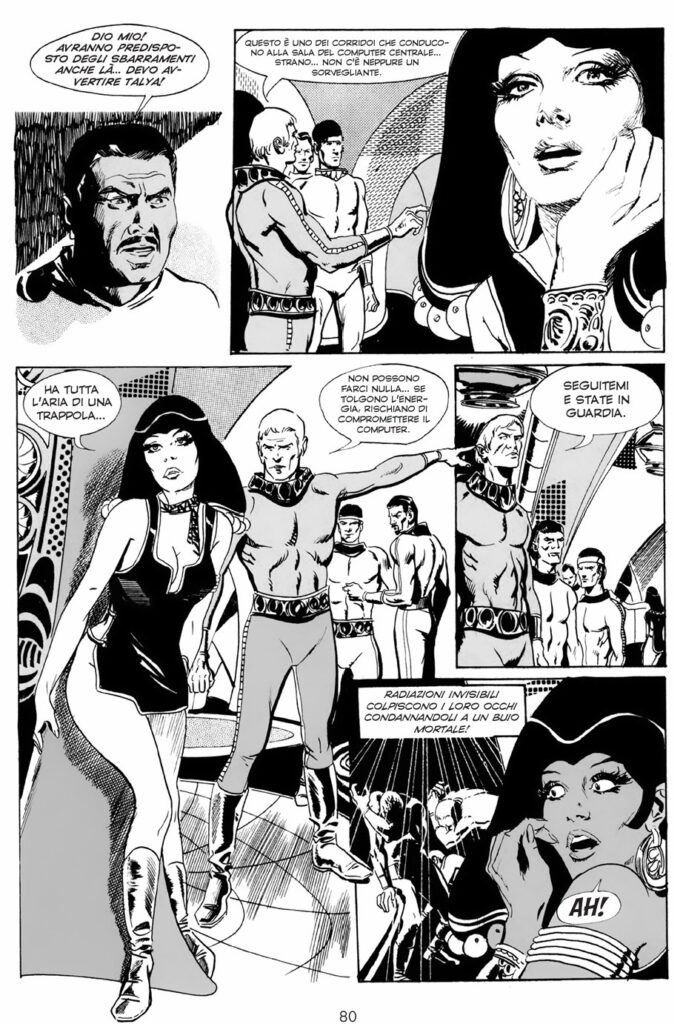 Spazio Chiama Atlantide, written by Cristiano Zentilin, with art by Paolo Ongaro