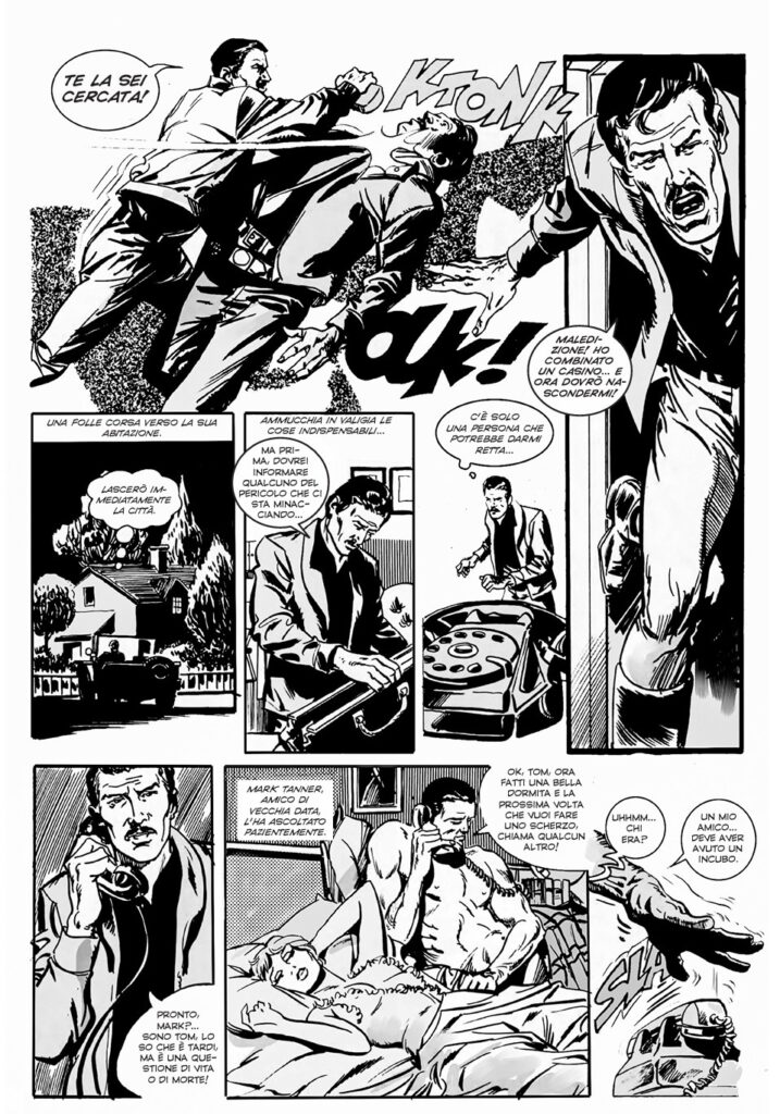 Spazio Chiama Atlantide, written by Cristiano Zentilin, with art by Paolo Ongaro