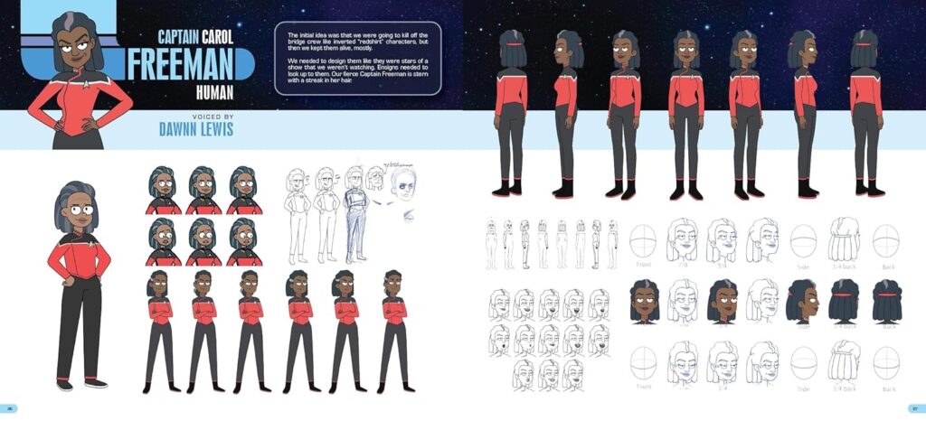 The Art of Star Trek: Lower Decks By Megan Treviño - Sample Pages