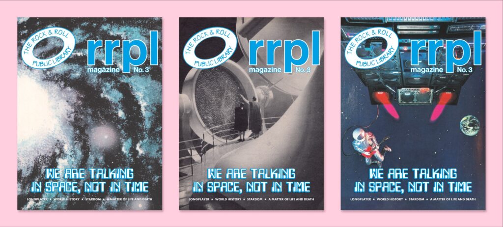 Mick Jones RRPL Magazine, No.3 is available in three variant covers