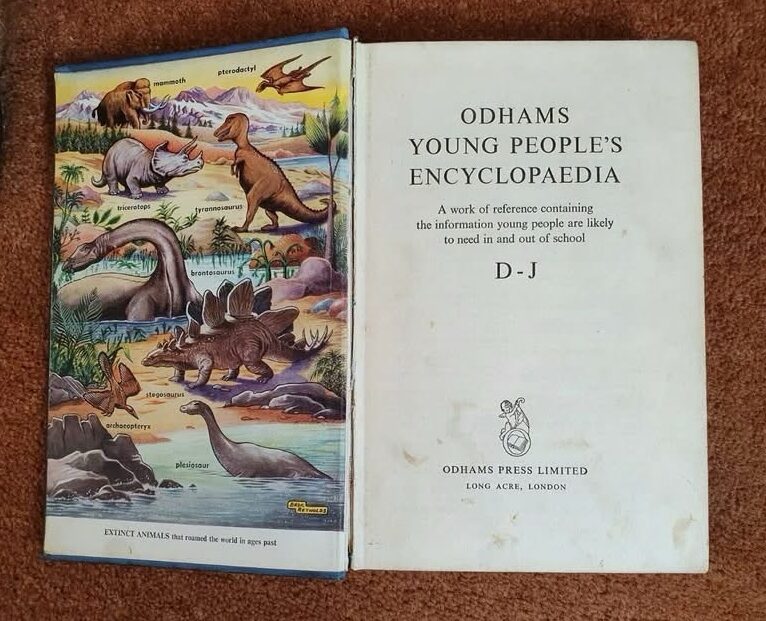 Odham’ Young People’s Encyclopaedia - frontispiece by Basil Reynolds 