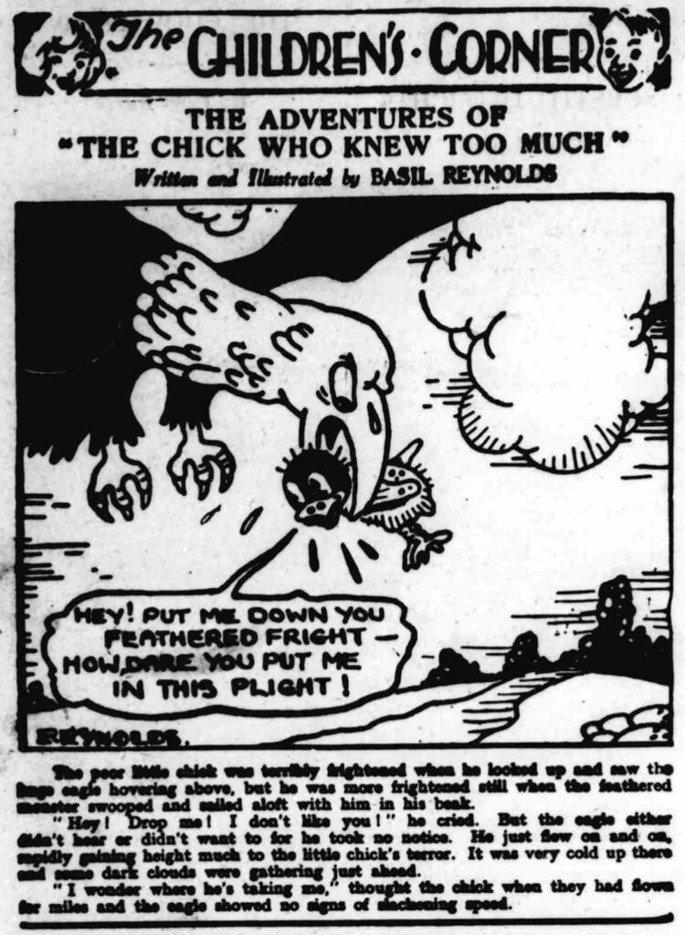 The Children’s Corner by Basil Reynolds- published 8th September 1939