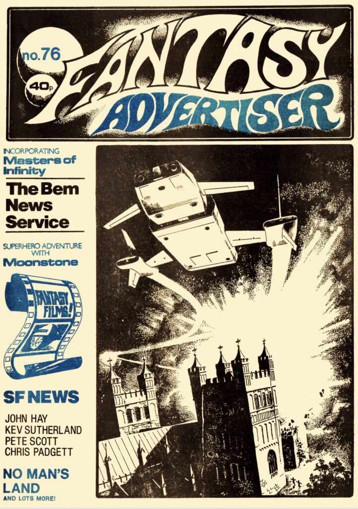 Fantasy Advertiser Issue 76, cover by Graham Bleathman