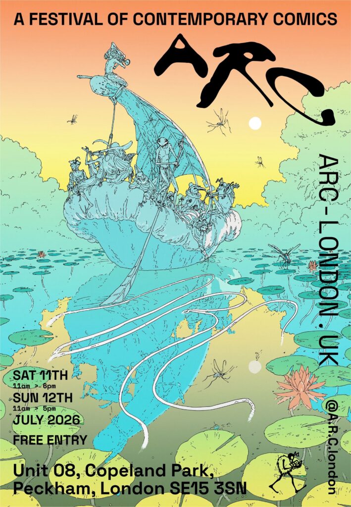 ARC Thursday 9th – 11th – Sunday 12th July 2026 Unit 08, Copeland Park, Peckham, London SE15 3SN | Free | Web: arc-london.uk