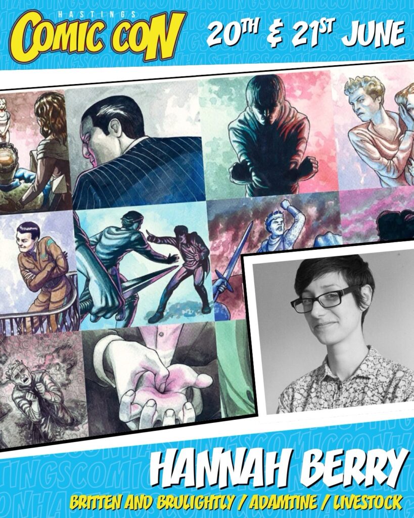 Hastings Comic Con 2026 - Hannah Berry