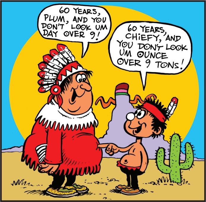 Little Plum for BEANO by Hunt Emerson - Panel © DC Thomson