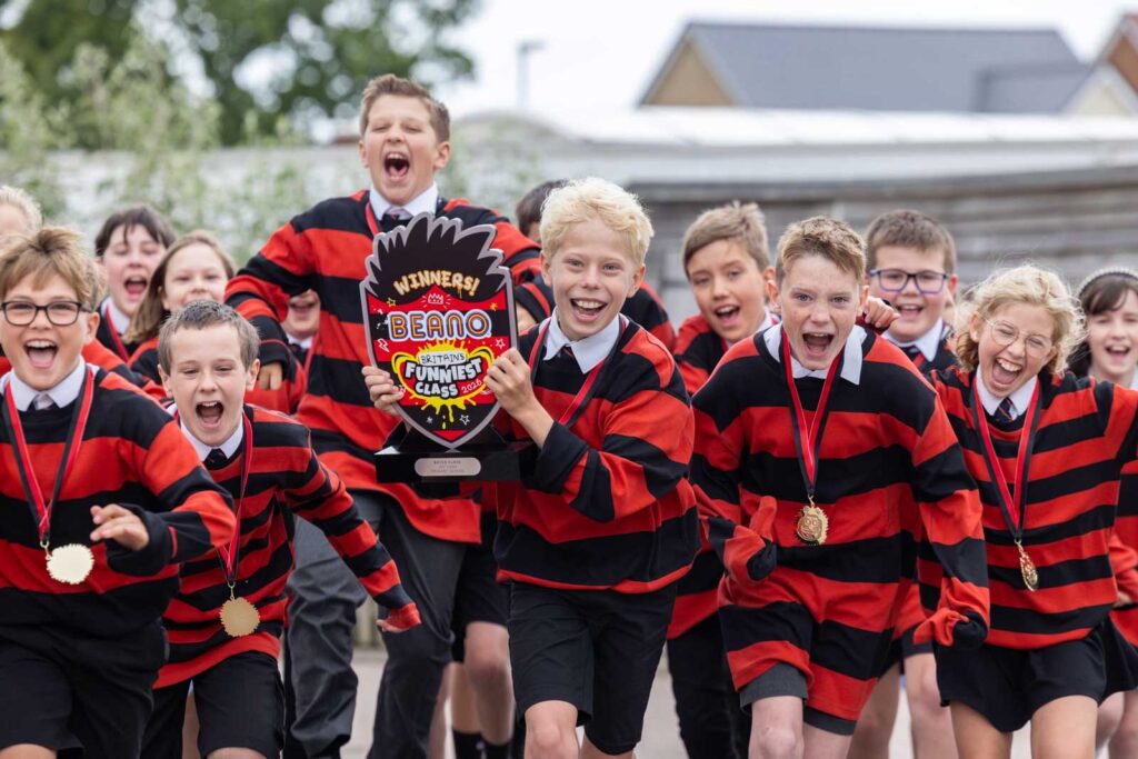 Beano 4340 reveals Beano Britain's Funniest Class 2026 - Boyce Class (Year 6) from Joy Lane Primary School in Whitstable, Kent