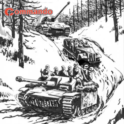 Commando Issue 5967: Rayker: Back in The Ranks Story: Simon Topping | Internal Art: Mike Dorey | Cover Art: Mike Dorey & Grant Wood - NOT FINAL COVER