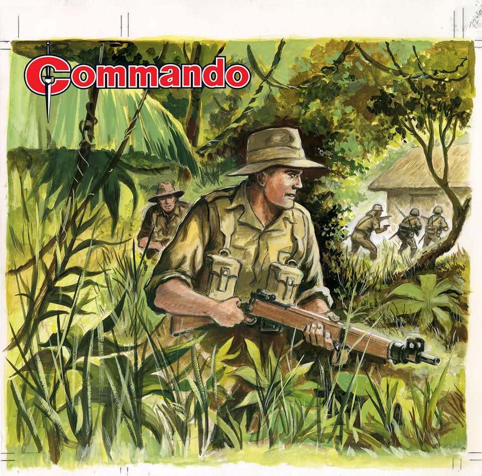 Commando Issue 5970: Sleeping Tiger Story & Internal Art: Anglo | Cover Art: Philpott First published 1985 as No. 1874