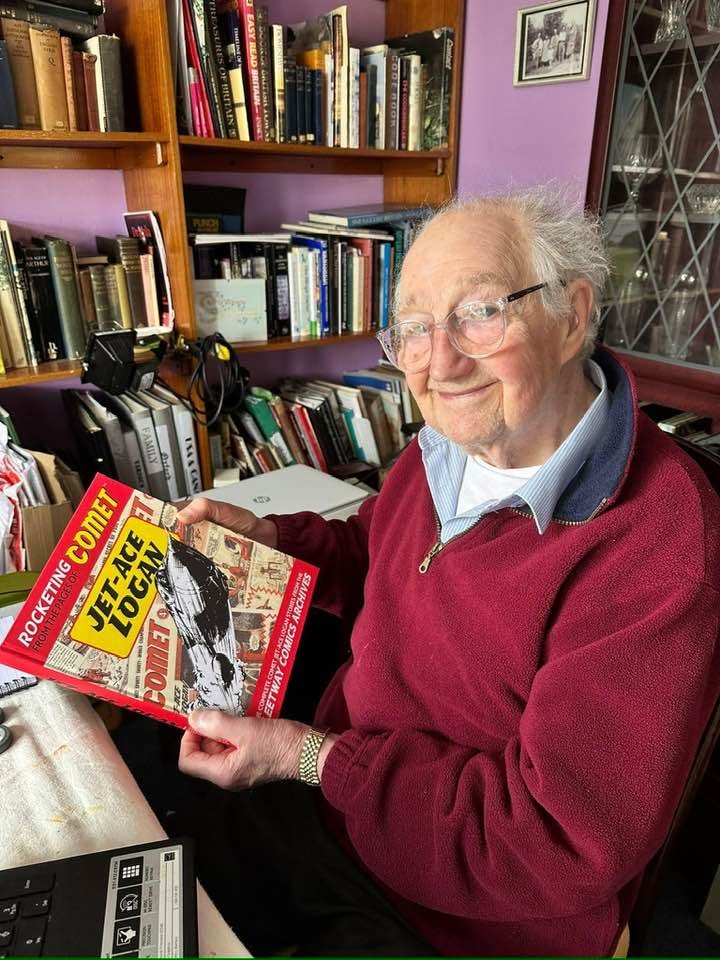 Writer David Motton, now 94. Photo: Tom Atkins