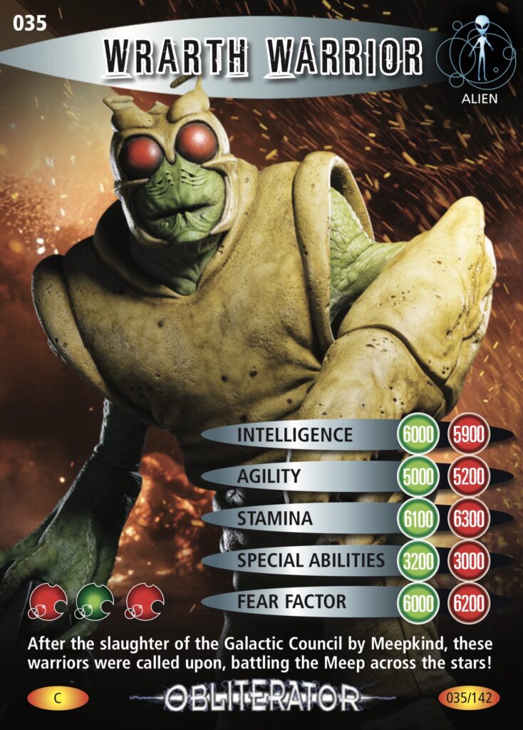Doctor Who Battles in Time: Obliterator (Master Replicas, 2026) - Wrarth Warrior