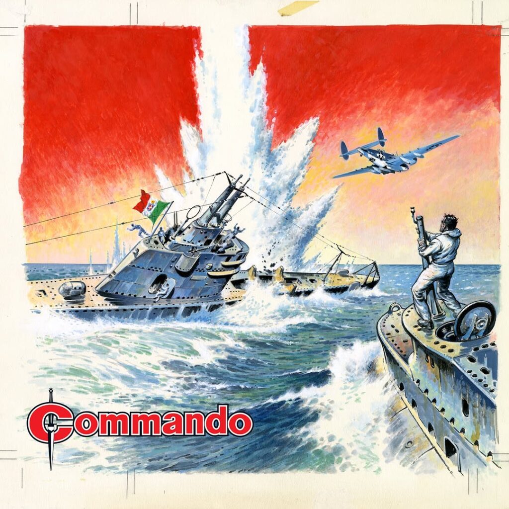 Commando 5966 (Silver): The Last Raiders Story: Bill Fear | Internal Art: Blasco | Cover Art: Jeff Bevan First published 1985 as No. 1882