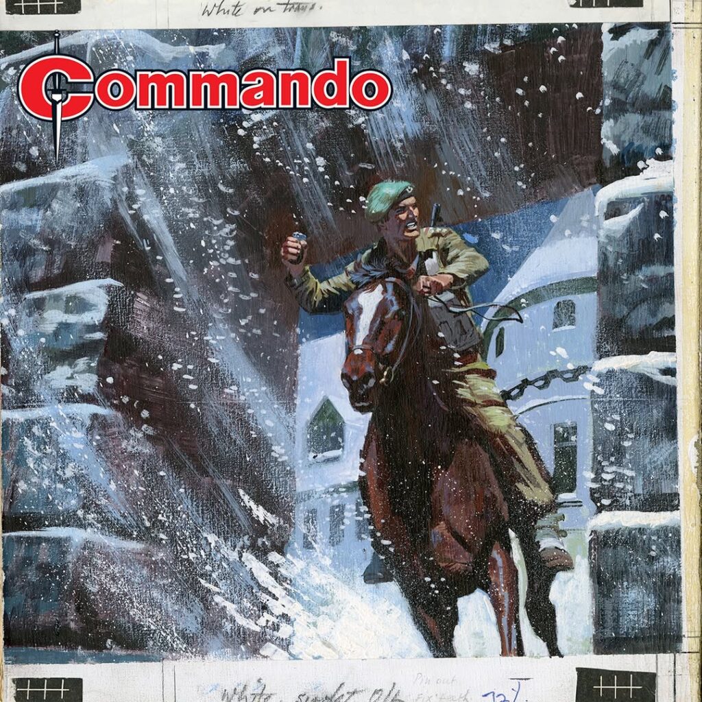 Commando 5964 (Gold): Hero on Horseback Story: Spence | Internal Art: AC Kennedy | Cover Art: Penalva First published 1972 as No.613
