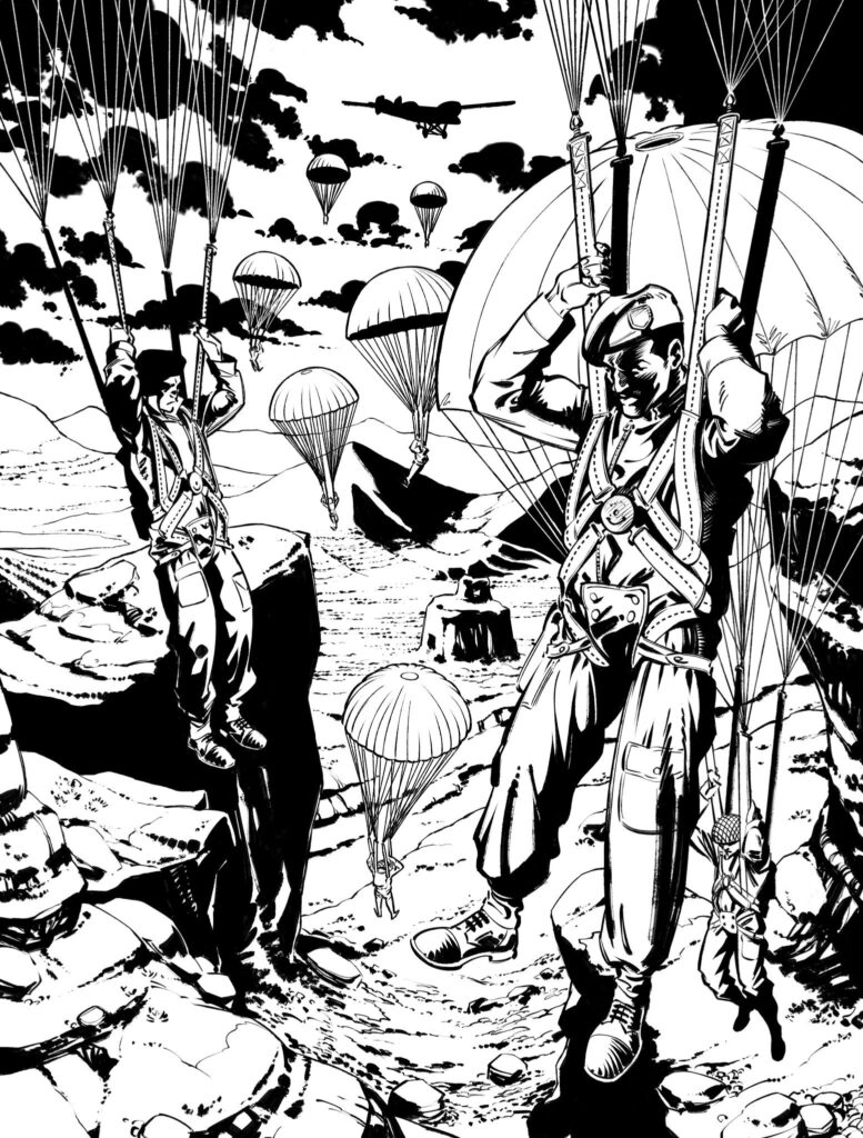 Commando 5963 (Home of Heroes): Commandos Vs Cowboys
Story: Rossa McPhillips | Concept: Michael Nakan | Internal Art: Marc Viure | Cover Art: Marco Bianchini