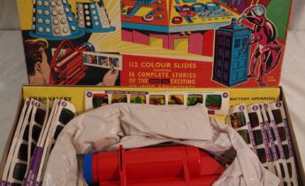 Doctor Who related collectable - Chad Valley 'Projector Set' (Part Lot)