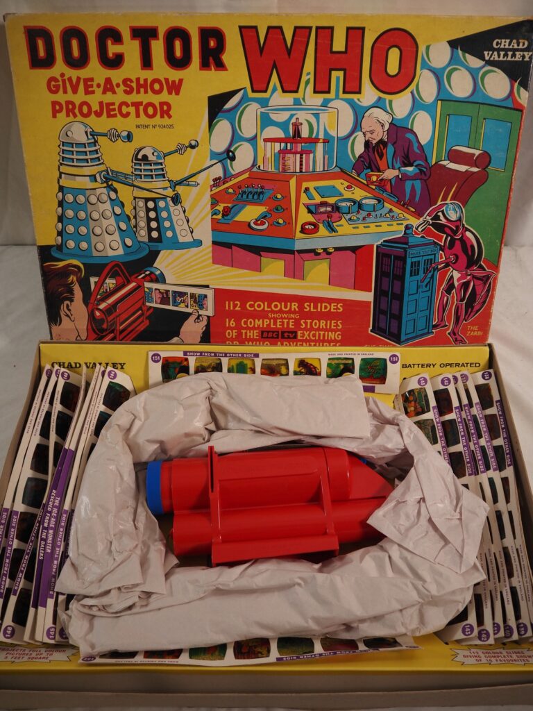 Doctor Who related collectable - Chad Valley 'Projector Set' (Part Lot)