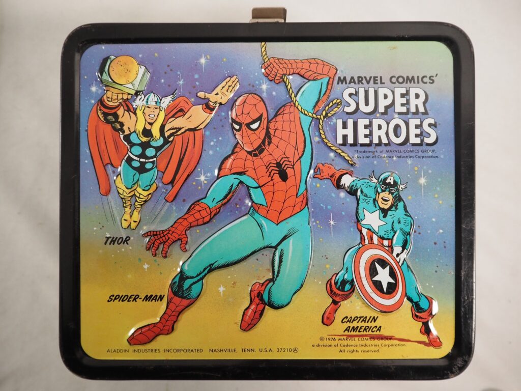 MB Games Marvel Superhero Lunch Box