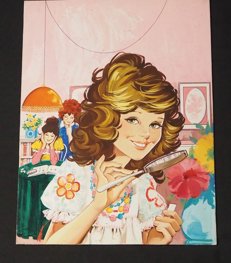 Original cover art for Princess Tina (Part Lot)