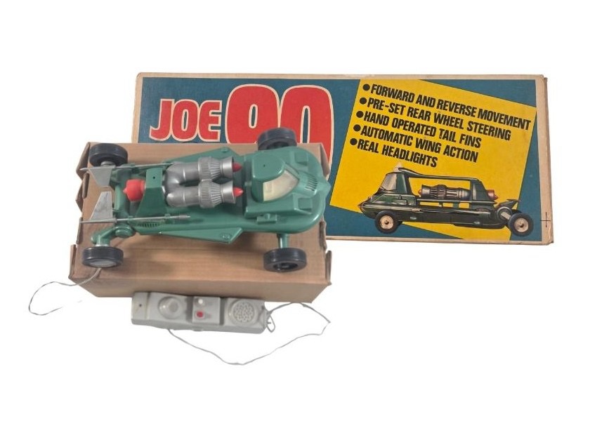 CENTURY 21 TOYS Gerry Anderson 'Joe 90' battery operated Joe 90 car in original box, with instructions - VG in G box