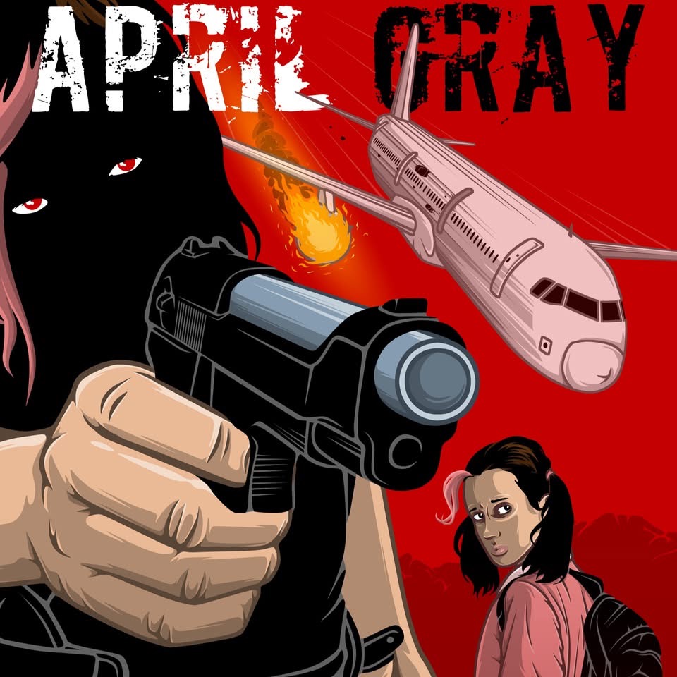 April Gray by Luke Cooper (Markosia 2026) - Promotional 
