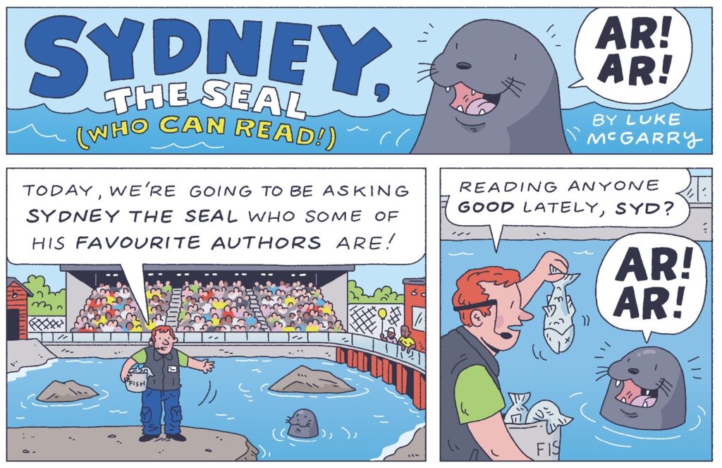 GOOF Three - Sydney the Seal (Who Can Read) by Luke McGarry
