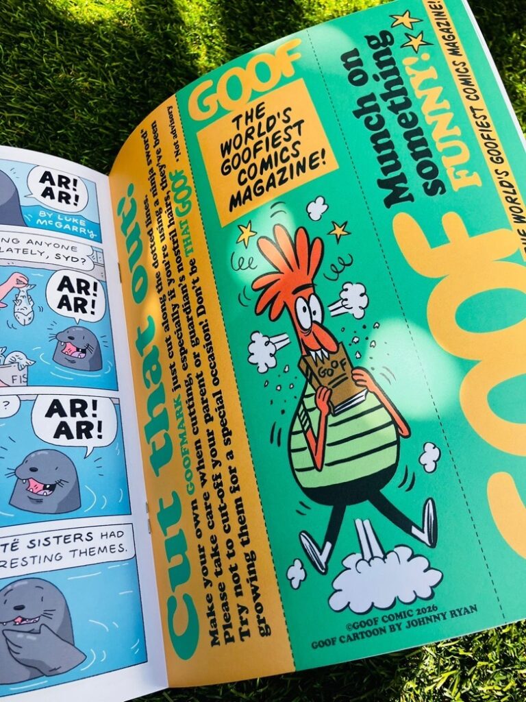 GOOF Three - art by Marc Jackson