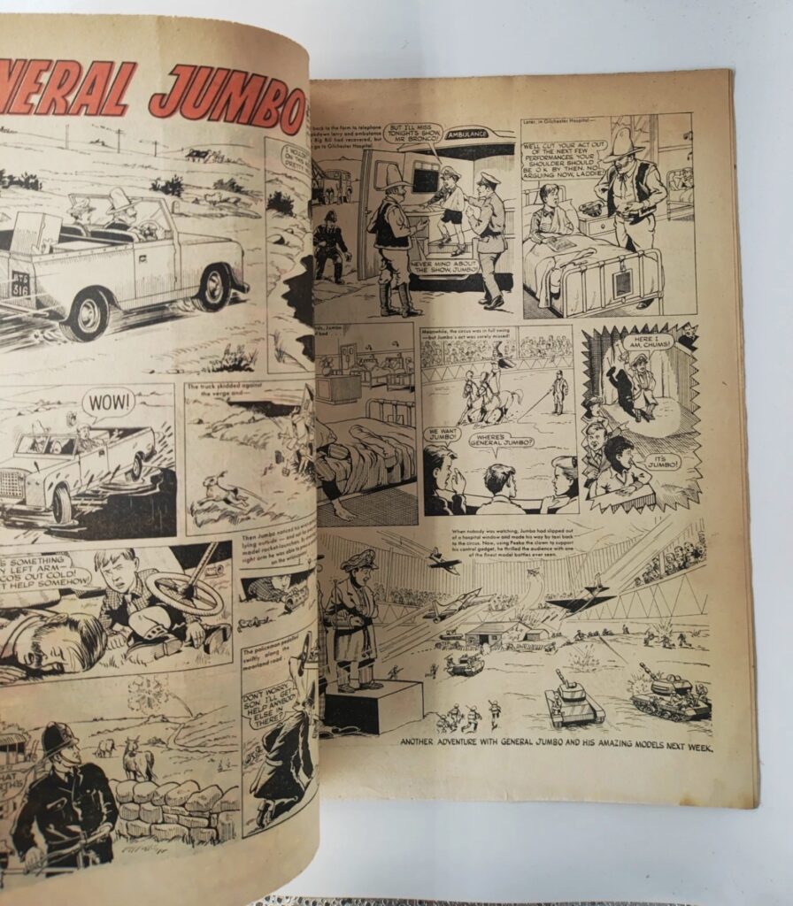 The Beano – No. 1242, cover dated 7th May 1966 - General Jumbo