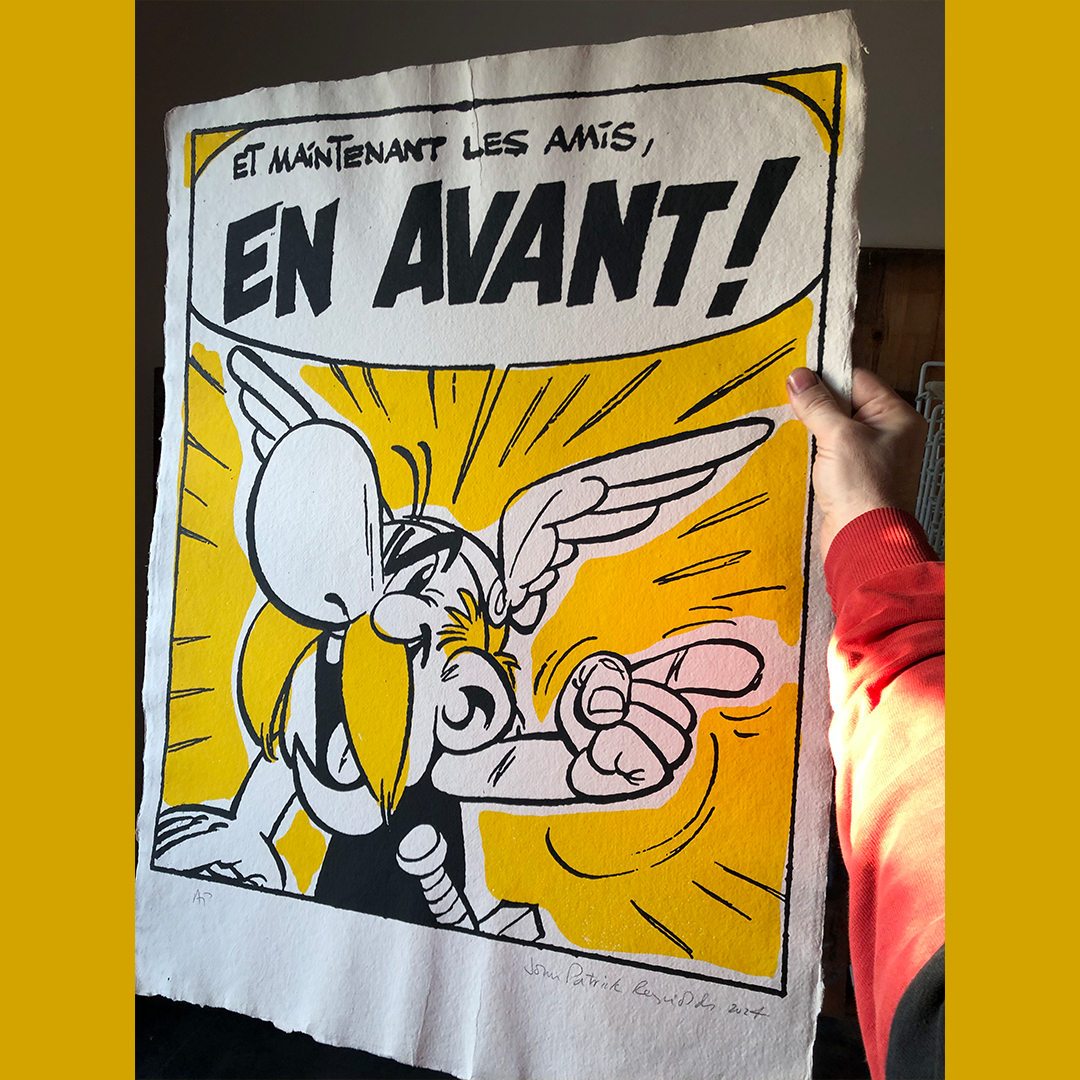 Asterix Print by John Patrick Reynolds