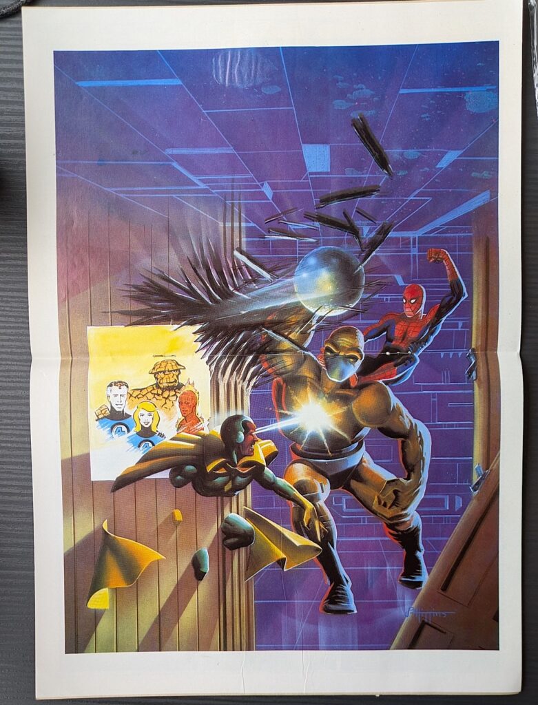 Marvel UK Avengers and Spider-man Poster