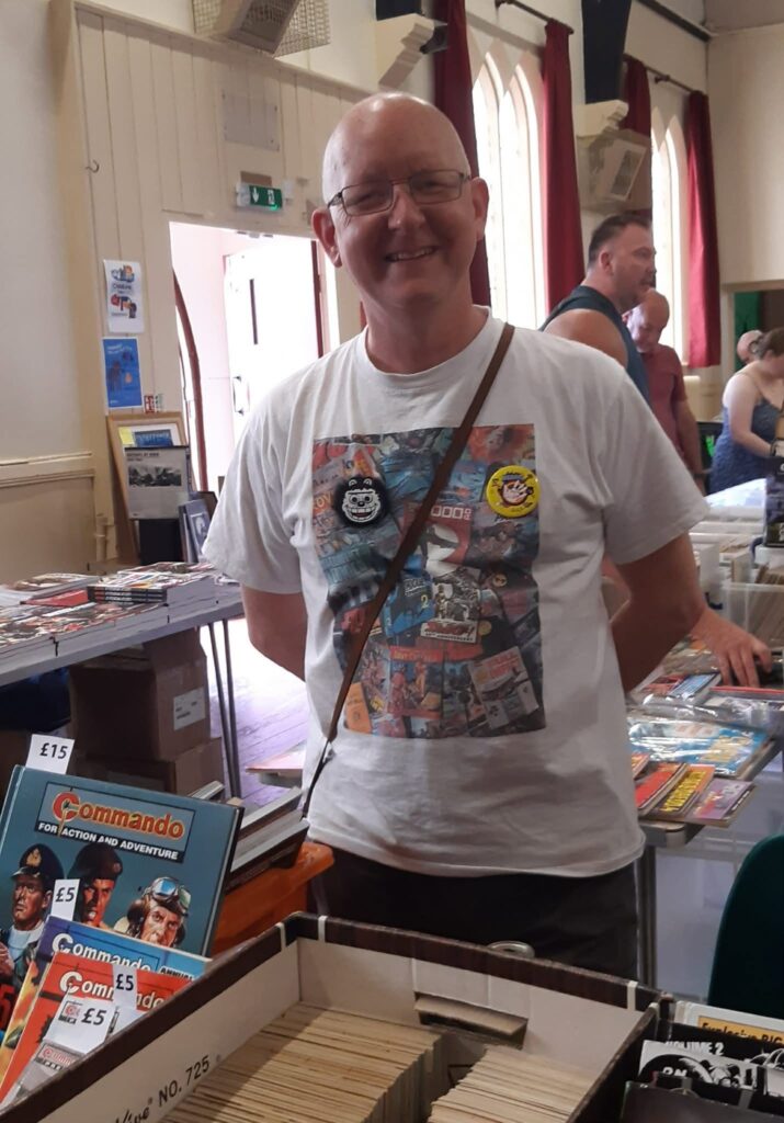 Commando and British Weekly Comic Swap Meet - Saturday 20th June 2026, Stoke-on-Trent - Colin Maxwell. Photo: Colin Mathieson