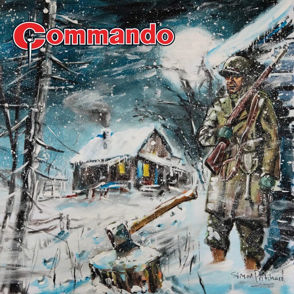 Commando 5973 (For Action and Adventure): The Long, Bad Night
Story: Sean Mason | Internal Art: Vicente Alcazar | Cover Art: Simon Pritchard